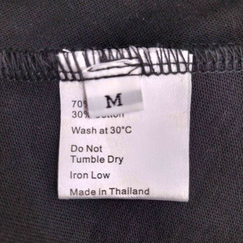 VeniceW Black Sui Top カットオフデザイン プリント アシンメトリー ノースリーブ レディース import:M