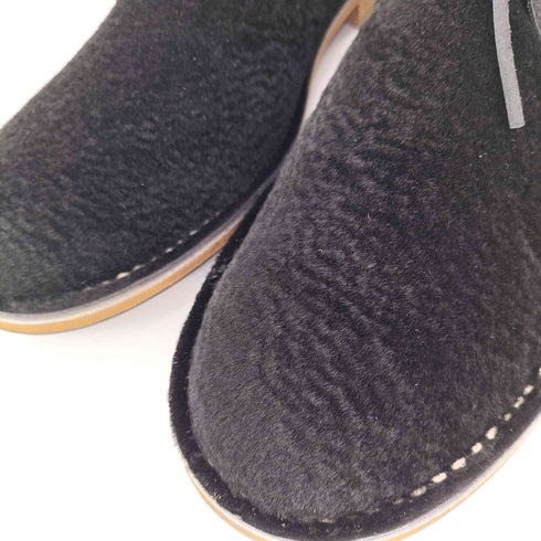 トリココムデギャルソン tricot COMME des GARCONS ファー レースアップ チャッカブーツ レディース 25