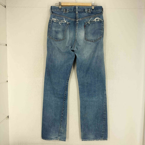 リーバイス Levis 00S 37501 赤耳 セルヴィッチ ダメージ加工 ストレートデニムパンツ メンズ W36