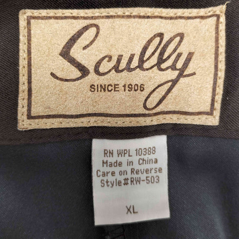 スカリー Scully 90S ウエスタン ノータック ワイド バギー パンツ メンズ JPN:XL