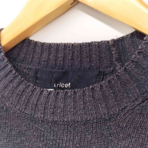 トリココムデギャルソン tricot COMME des GARCONS 90S コットン ポリ ドット柄 クルーネック ニット AD1997 Archive アーカイブ レディース