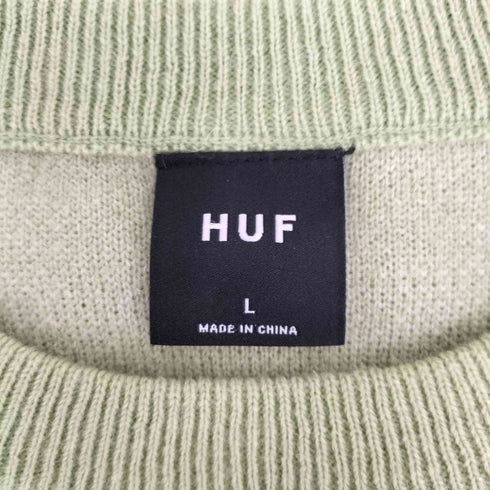 ハフ HUF 24AW MODAL SWEATER シャガード長袖ニット メンズ import:L