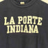 ウエアハウス WAREHOUSE シングルステッチ LA PORTE INDIANA プリント 半袖 Tシャツ メンズ S
