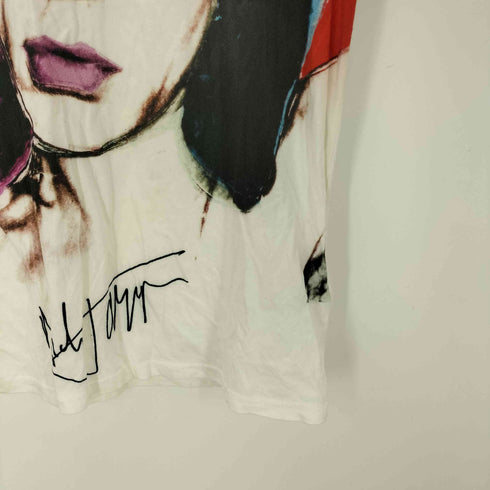 アンディウォーホルバイヒステリックグラマー andy warhol by HYSTERIC GLAMOUR RS/MICK JAGGER 1975 pt ワンピース レディース FREE