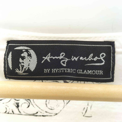アンディウォーホルバイヒステリックグラマー andy warhol by HYSTERIC GLAMOUR RS/MICK JAGGER 1975 pt ワンピース レディース FREE