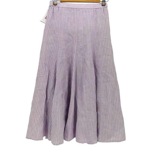 アンタイトル UNTITLED 24SS リネンストライプ フレアスカート レディース JPN:2