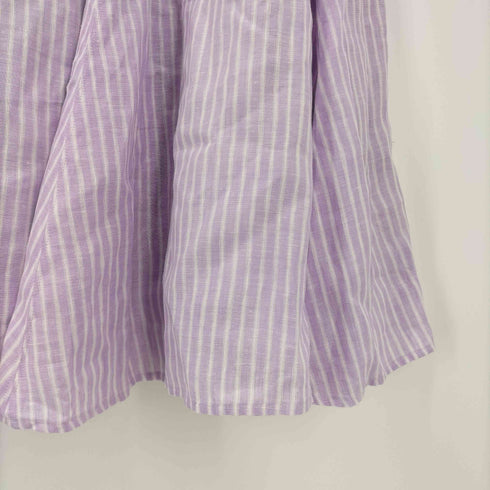 アンタイトル UNTITLED 24SS リネンストライプ フレアスカート レディース JPN:2