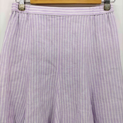 アンタイトル UNTITLED 24SS リネンストライプ フレアスカート レディース JPN:2
