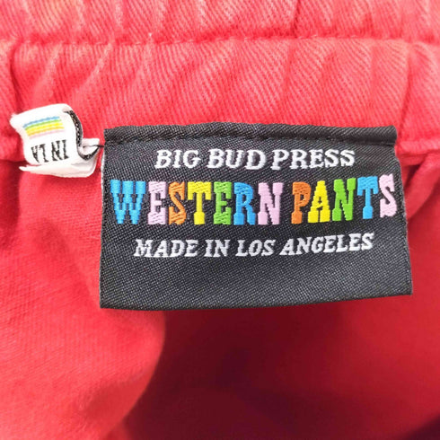 BIG BUD PRESS 90S MADE IN LA ワイド コットン パンツ メンズ JPN:XL
