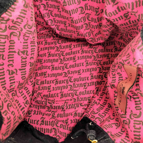 ジューシークチュール JUICY COUTURE クラウン ロゴプリント デニムトートバッグ Y2K レディース