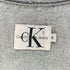 カルバンクラインジーンズ Calvin Klein Jeans 90S USA製 革パッチ 3ポケット デニムベスト メンズ import:XL