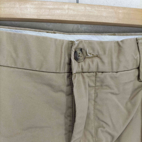 ポロラルフローレン POLO RALPH LAUREN STRETCH CLASSIC FIT サイドライン ジップフライ チノ ショーツ ハーフパンツ メンズ 36