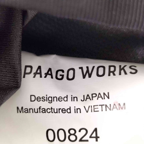 PAAGO WORKS RUSH20 ラッシュ20 ファストパッキング メンズ