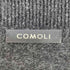 コモリ COMOLI カシミヤ スキッパーニット メンズ