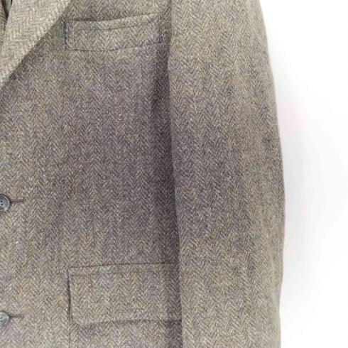 ジェイプレス J.PRESS Harris Tweed ハリスツイード 3B ヘリンボーン ウールテーラードジャケット メンズ
