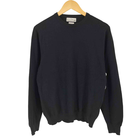 コモリ COMOLI 25AW SCOTT&CHARTERS別注 クルーネックニット メンズ 40