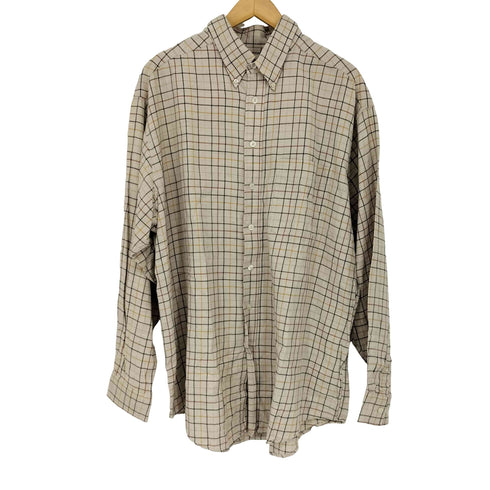 turnbury ボタンダウンチェックシャツ メンズ XLT TALL