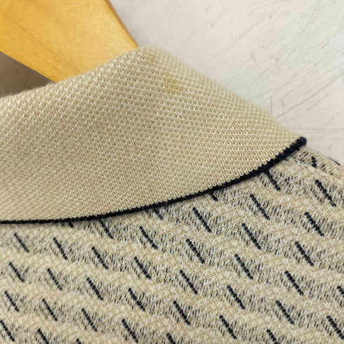 グレッグノーマン GREG NORMAN 総柄 ポロシャツ メンズ import:M