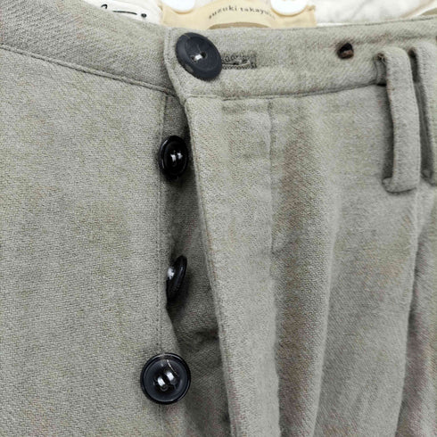 スズキタカユキ suzuki takayuki WIDE LEGGED PANTS ワイドレッグパンツ メンズ