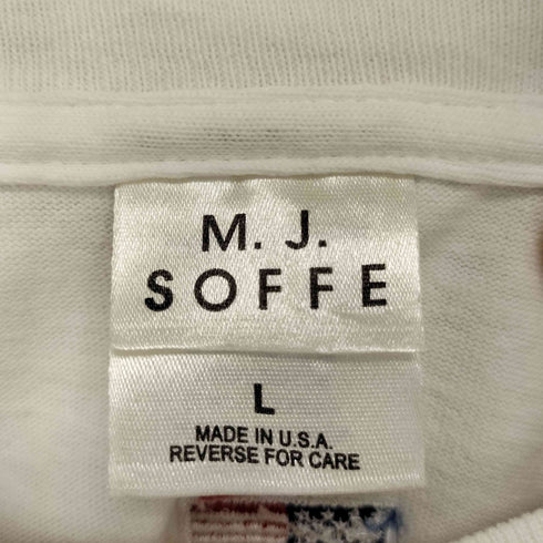 m.j.so ffe USA製 企業Tシャツ メンズ import:L