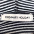 ORDINARY HOLIDAY 切替 ボーダーフーディ レディース FREE