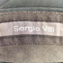 SERGIO VITTI ストライプ柄 タック ワイドストレートスラックスパンツ メンズ
