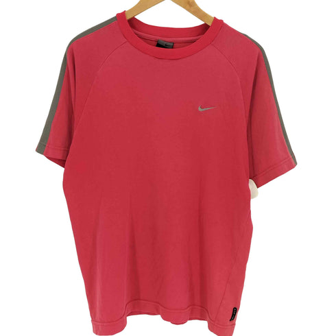 ナイキ NIKE 00S グレータグ DRI-FIT スウッシュロゴ刺繍 S/S クルーネックTシャツ メンズ JPN:M