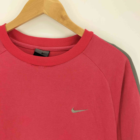 ナイキ NIKE 00S グレータグ DRI-FIT スウッシュロゴ刺繍 S/S クルーネックTシャツ メンズ JPN:M