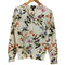 ランズエンド LANDS END Supima Cotton Floral Cardigan スーピマコットン フローラル カーディガン レディース JPN:L
