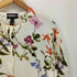 ランズエンド LANDS END Supima Cotton Floral Cardigan スーピマコットン フローラル カーディガン レディース JPN:L