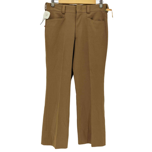 70s TALONジップ ロケットタロン センタープレス フレアパンツ メンズ