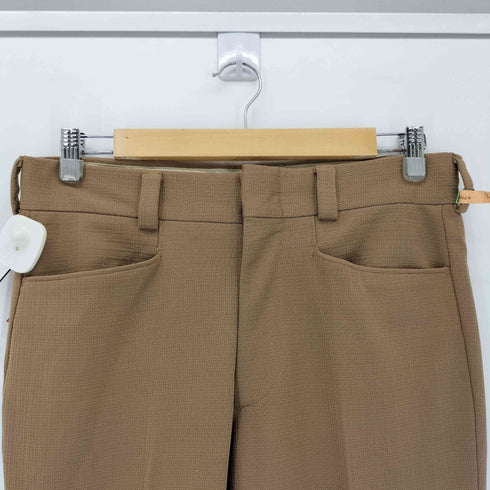 70s TALONジップ ロケットタロン センタープレス フレアパンツ メンズ