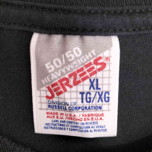 ジャージーズ JERZEES USA製 サンタクロースプリント Tシャツ メンズ import:XL
