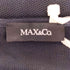マックスアンドコー MAX&CO. バックジップ ビッグリボンピン ノースリーブ カットソー レディース import:S