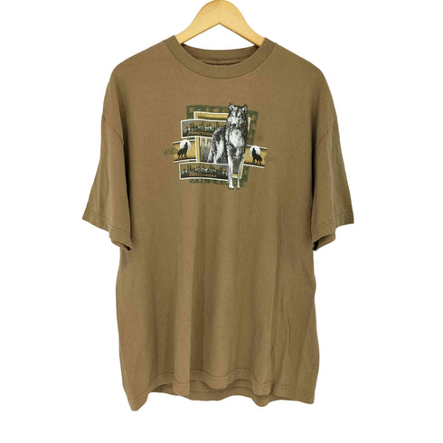 アニマルプリントTシャツ メンズ