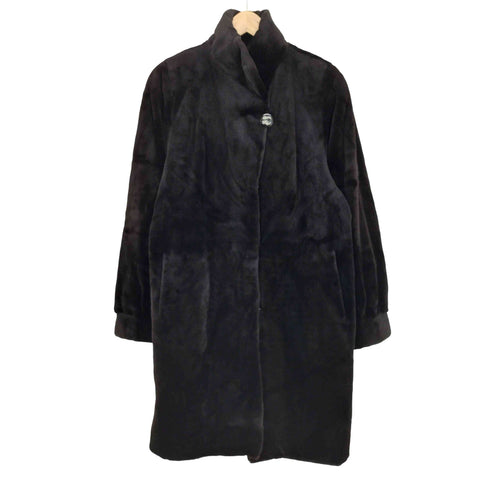 サガミンク SAGA MINK sheared mink 銀サガ シェアードミンク ミンクファーコート レディース M-L