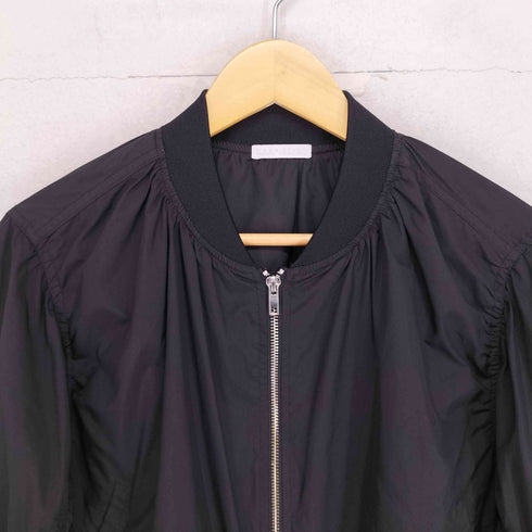 ザラ ZARA SPORT メッシュ 切替 MA-1 ブルゾン ジャケット レディース 30