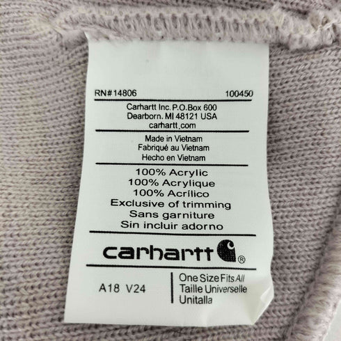 カーハート Carhartt Acrylic Watch Hat ニット帽 ビーニー メンズ ONE SIZE