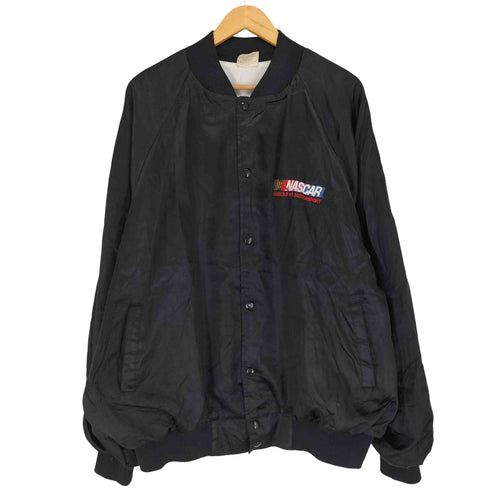MADE IN USA ビッグサイズ 企業ロゴ ナイロンスタジャン メンズ JPN:XXL