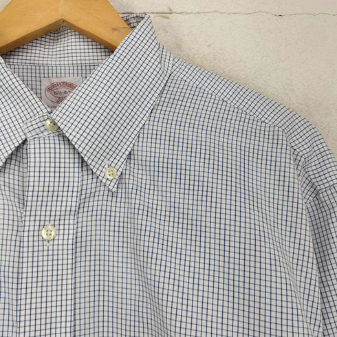 ブルックスブラザーズ 346 BROOKS BROTHERS REGULAR FIT L/S コットン チェック BDシャツ メンズ 16 1/2