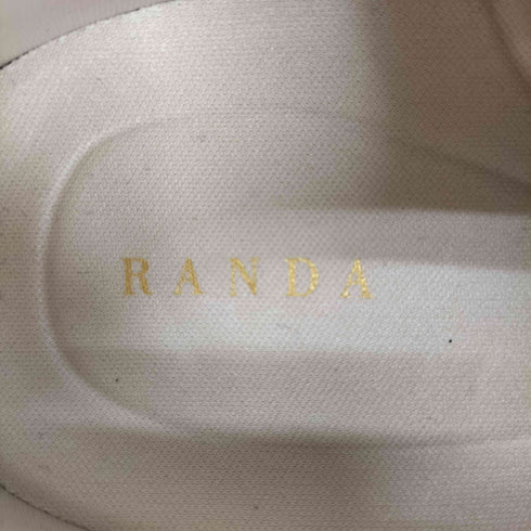 ランダ RANDA フラワーハトメスニーカー レディース S