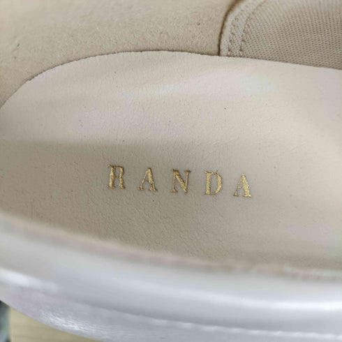 ランダ RANDA ボリュームソールビットローファー レディース 22.5