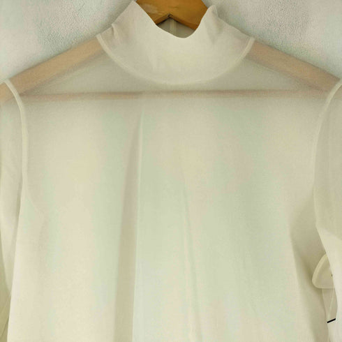 ノーブル Noble シアー スキニー ハイネック TOPS6 レディース