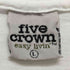 Five Crown USA製 プリントリンガーTシャツ メンズ JPN:L