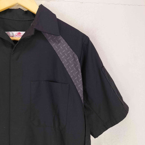 レッドキャップ RED KAP 開襟 S/S ワークシャツ メンズ JPN:M