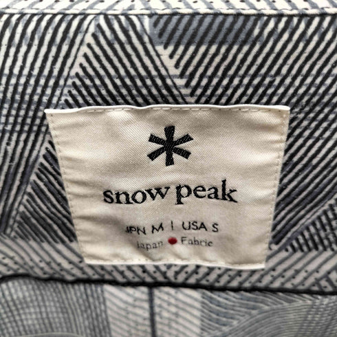 スノーピーク Snow Peak Printed Quick Dry Aloha Shirt プリントクイックドライ アロハシャツ メンズ JPN:M