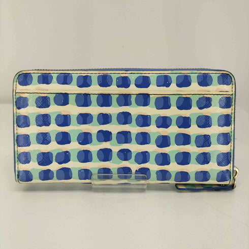 ケイトスペード Kate spade 総柄 ラウンドファスナー 長財布 レディース