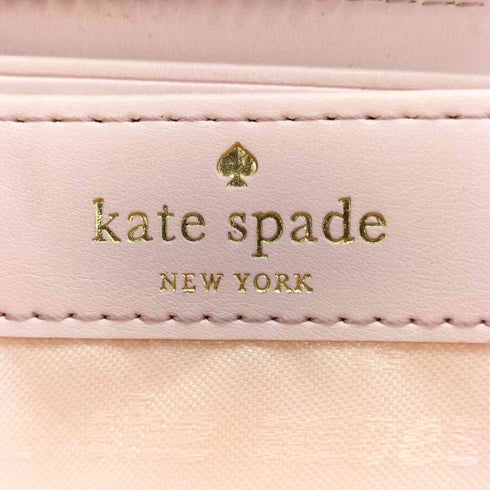ケイトスペード Kate spade 総柄 ラウンドファスナー 長財布 レディース