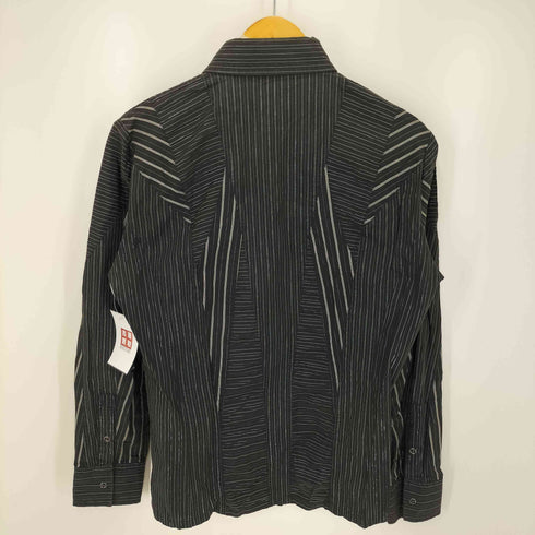 ゴーサンゴーイチプールオム 5351 POUR LES HOMMES メタリック チェック L/S シャツ メンズ JPN:1