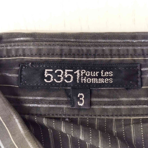 ゴーサンゴーイチプールオム 5351 POUR LES HOMMES メタリック チェック L/S シャツ メンズ JPN:1